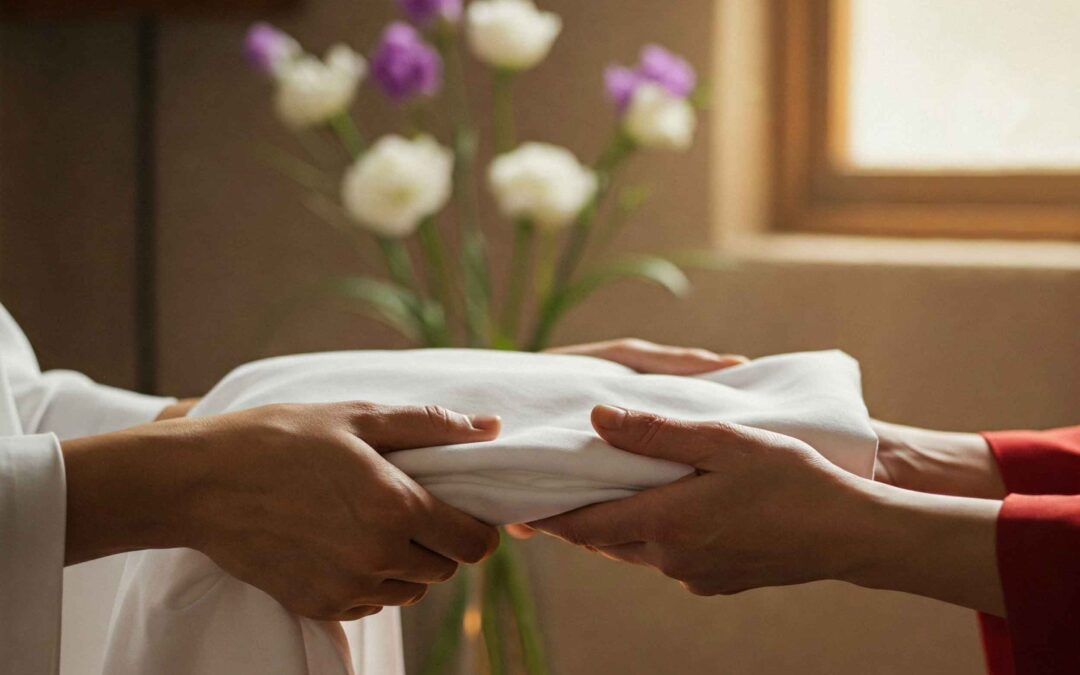 La vestizione della salma: un momento di cura e rispetto